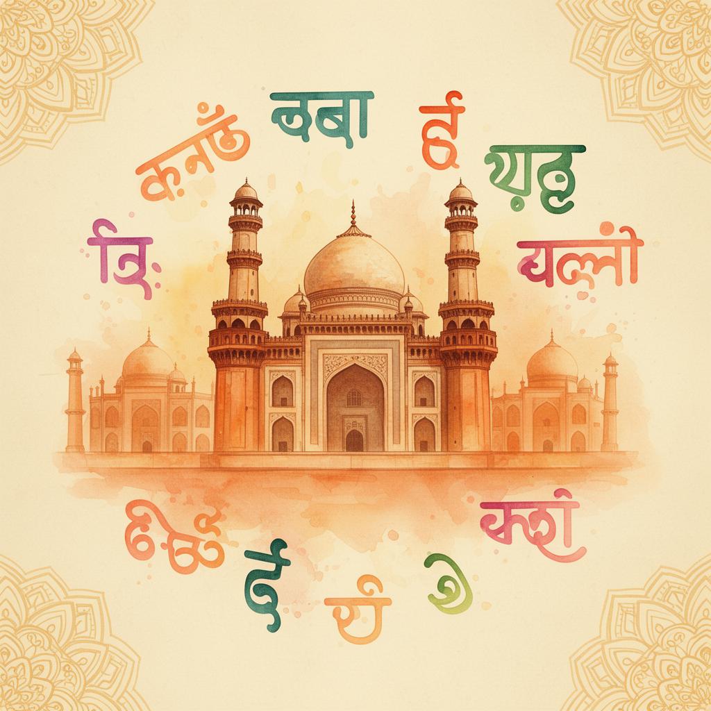 Indian scripts and heritage architecture